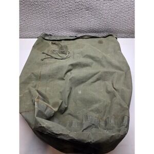 Vintage 1970 US Military Waterproof Clothing Bag OG 107 Gibraltar Fabrics 30"‎